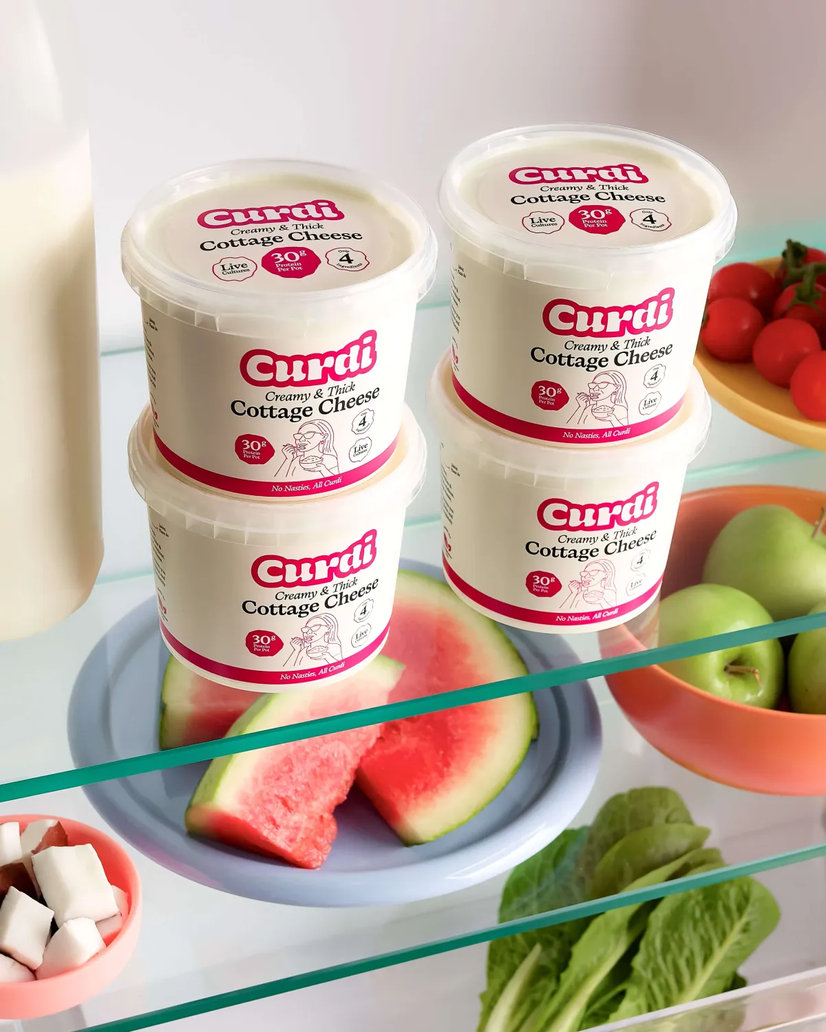 Mili Cottage Cheese 패키지 브랜딩 프로젝트 대표 이미지