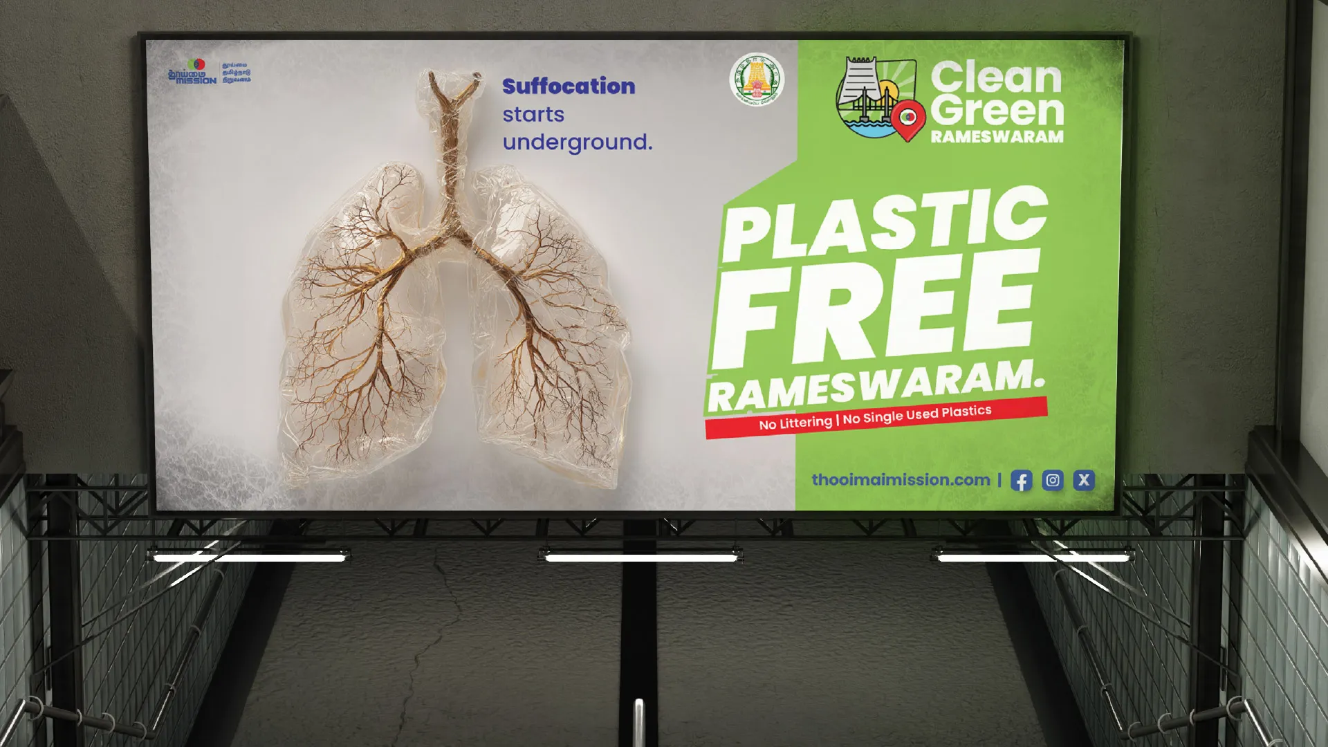 Image 14: Thooimai Mission – Plastic Free Rameswaram by Kirukal