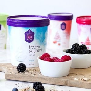 Scandinavian Design Group,Nina Helland Sortland,Ingvil Marstein – DUGG frozen yoghurt and fruit sorbet