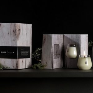 THINK Packaging – Black Arrow Candles – Arrowhead Edition