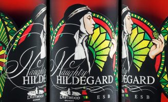 Hired Guns Creative – Naughty Hildegard Driftwood Brewery