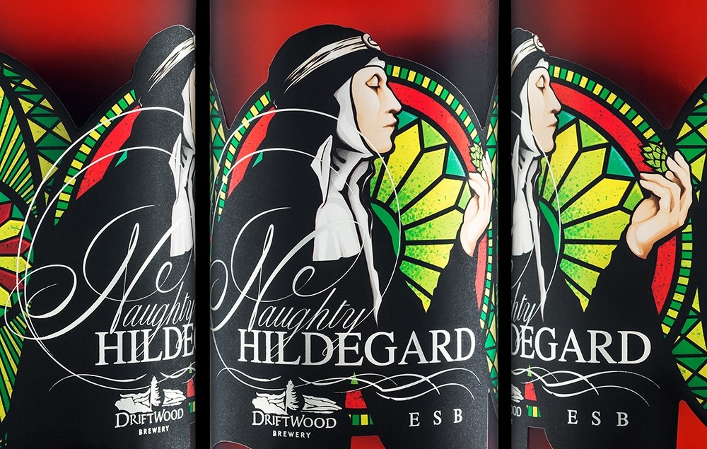 Hired Guns Creative – Naughty Hildegard Driftwood Brewery