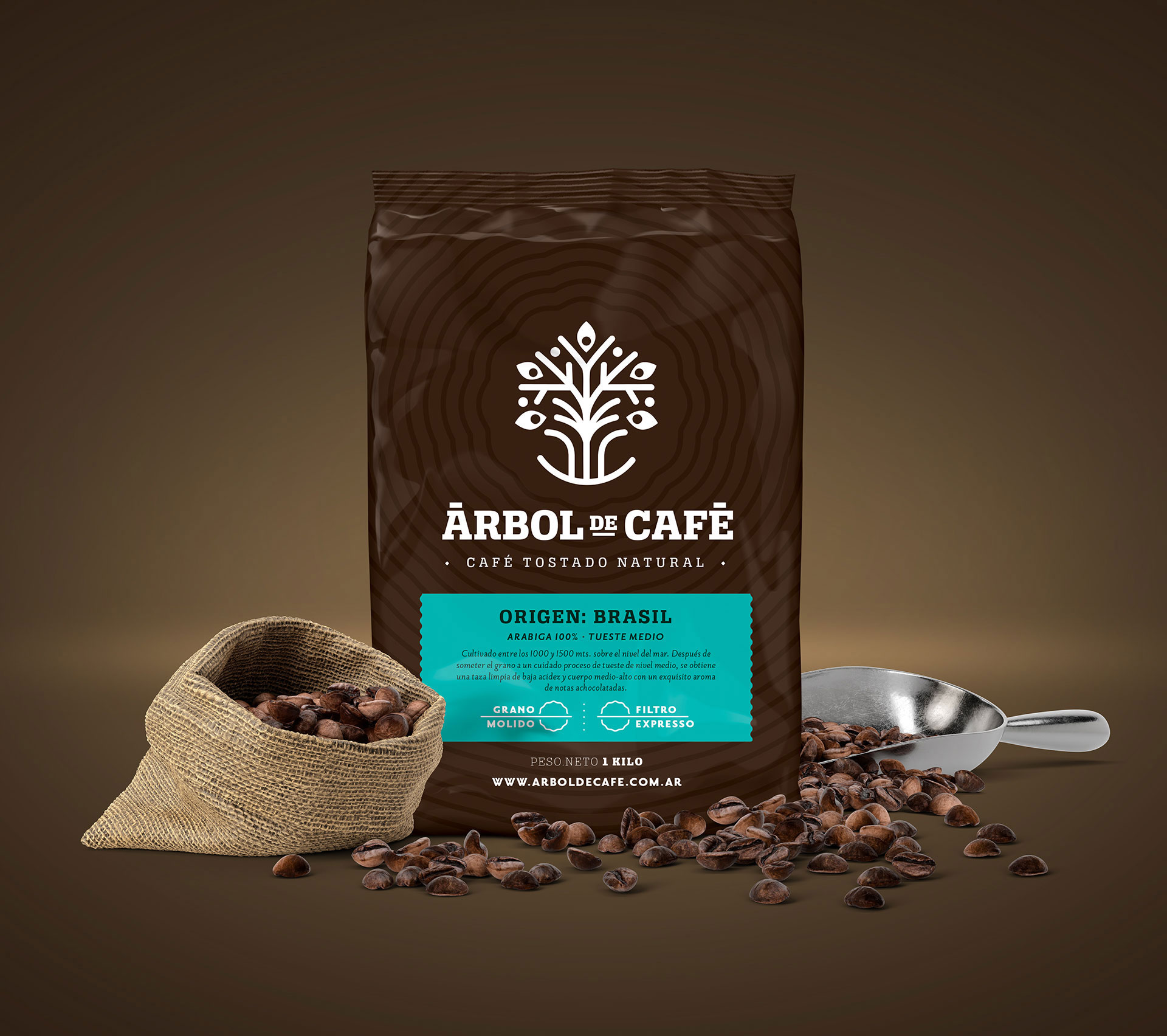 The Barista’s Coffee ‘Arbol de Cafe’ Brand Design