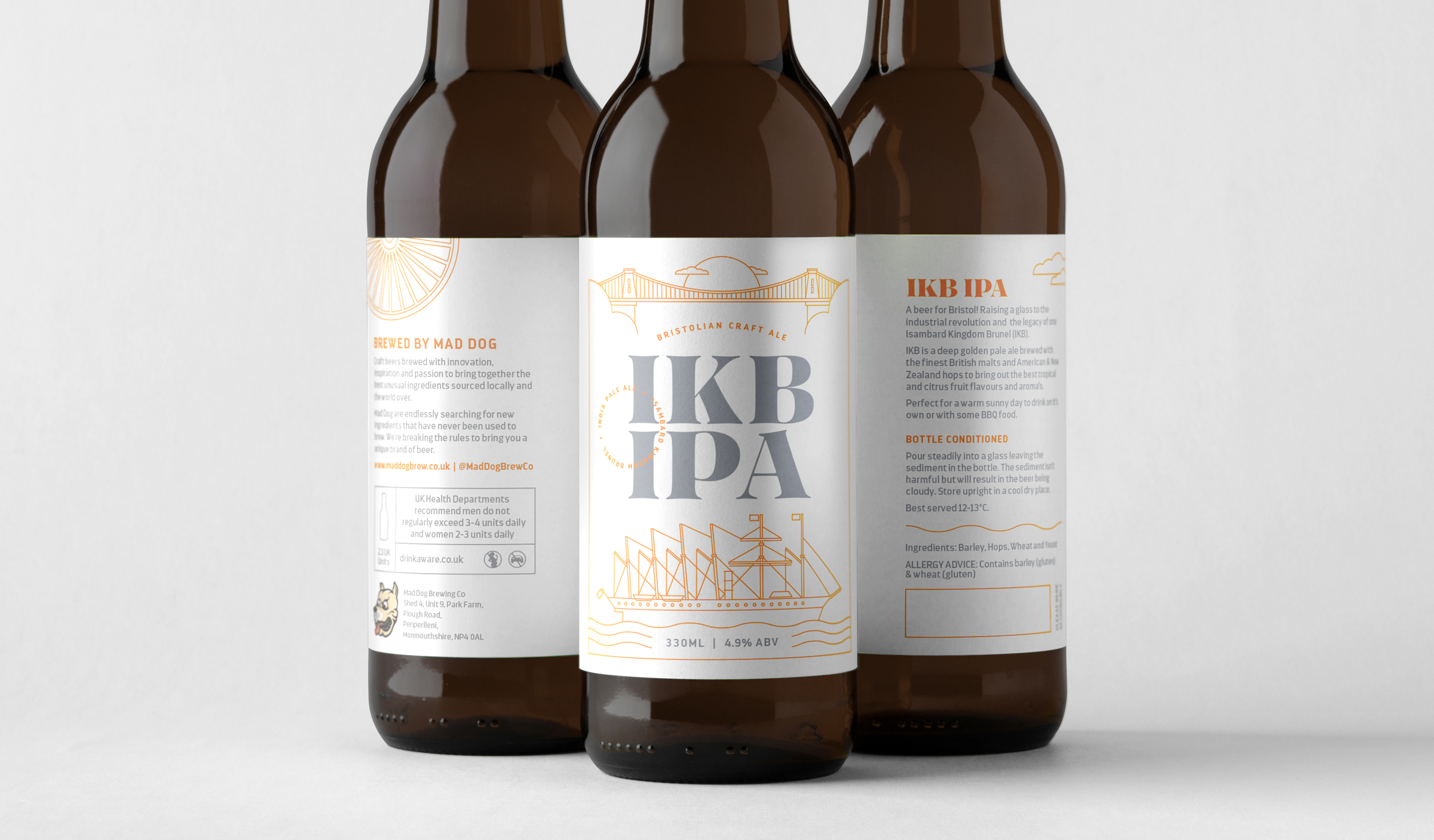 Craft Beer Label Design Edition to Celebrating Industrial Bristol in Collaboration with Bristol Museums
