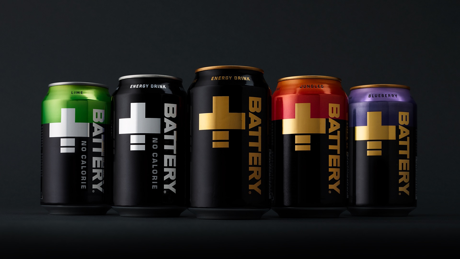 Battery Energy Drink Rebrands with a Positively Striking New Identity by Bluemarlin