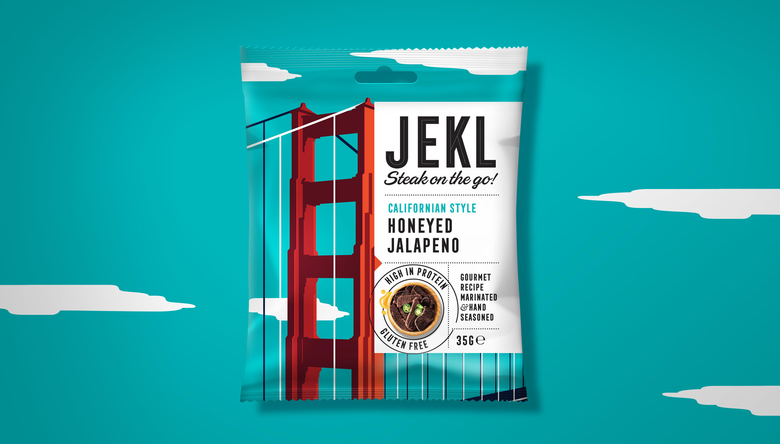 Jekl Steak on the Go Branding and Packaging Design