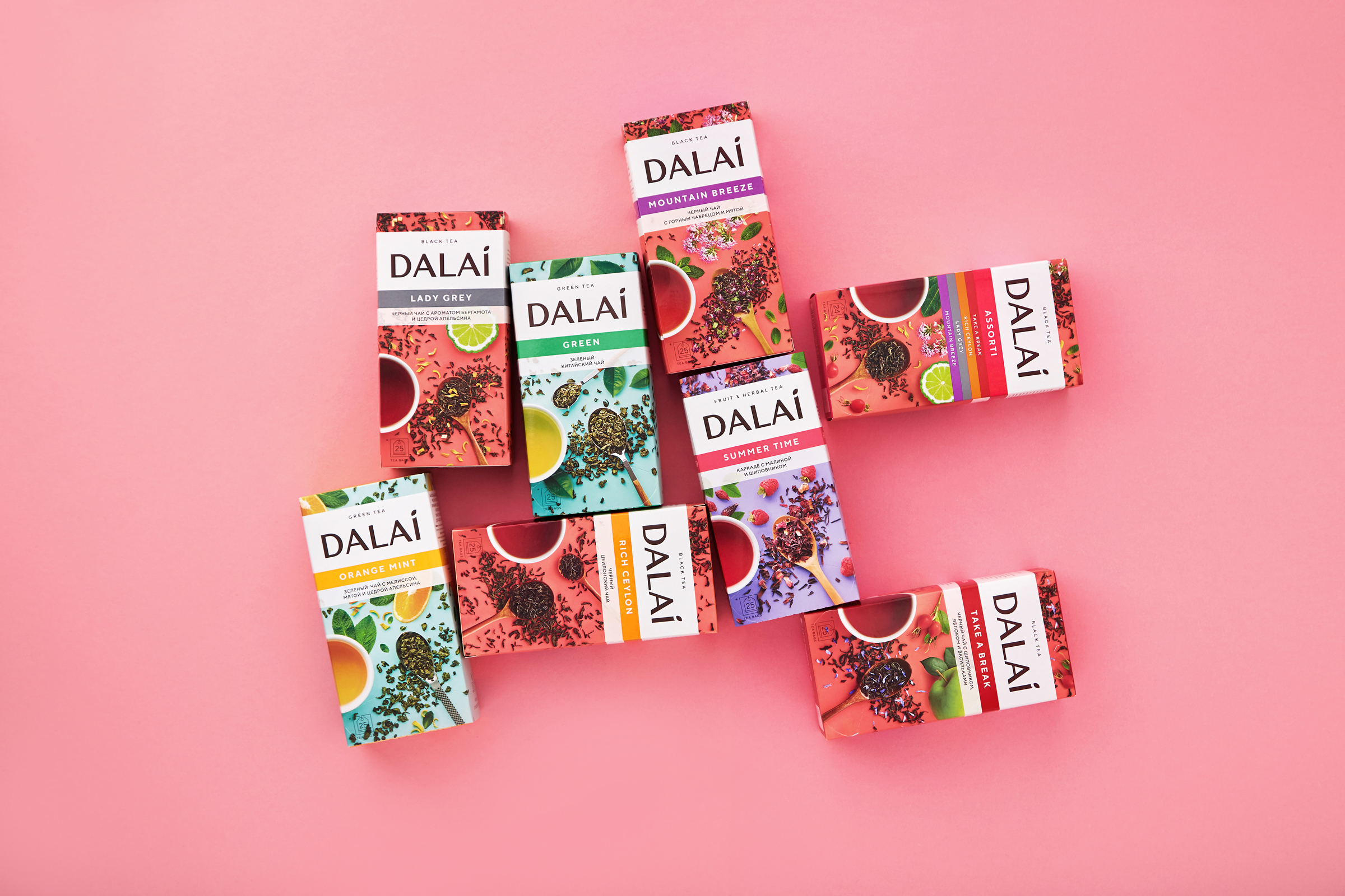 Dalai: Tea Drinking as a Philosophy. A New Case by Fabula Branding