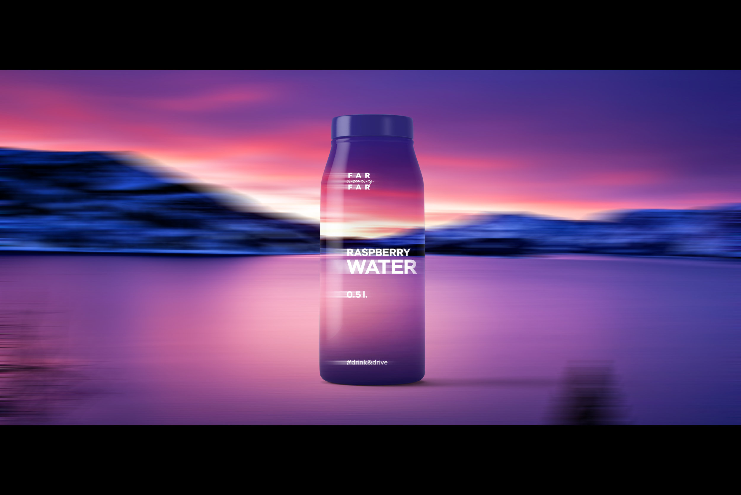 Consumer Brand and Packaging Design for Mineral Water that is Intended for the Gas Filling Station Network