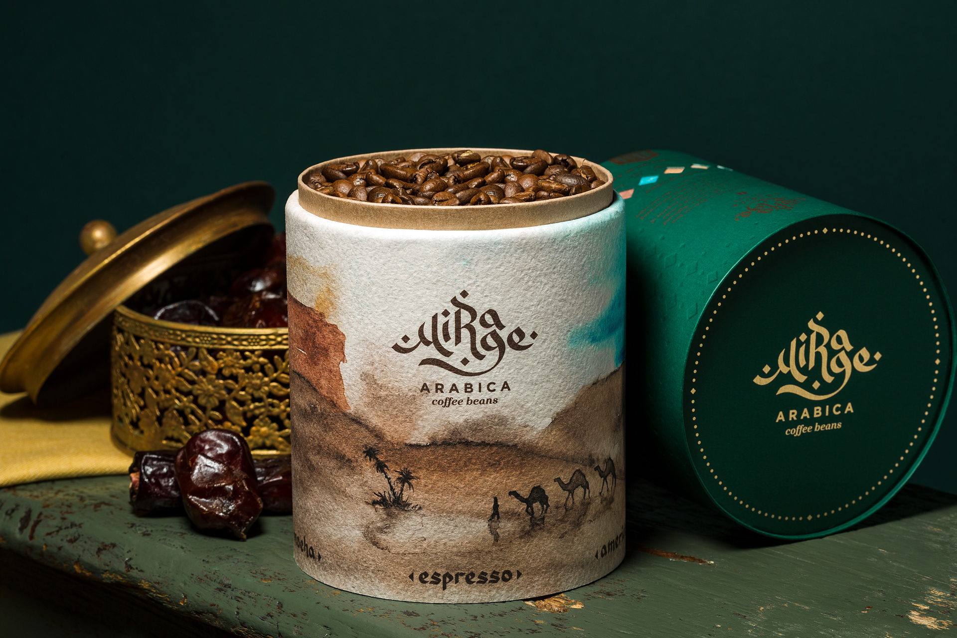 Packaging Creation for Mirage Arabica Coffee