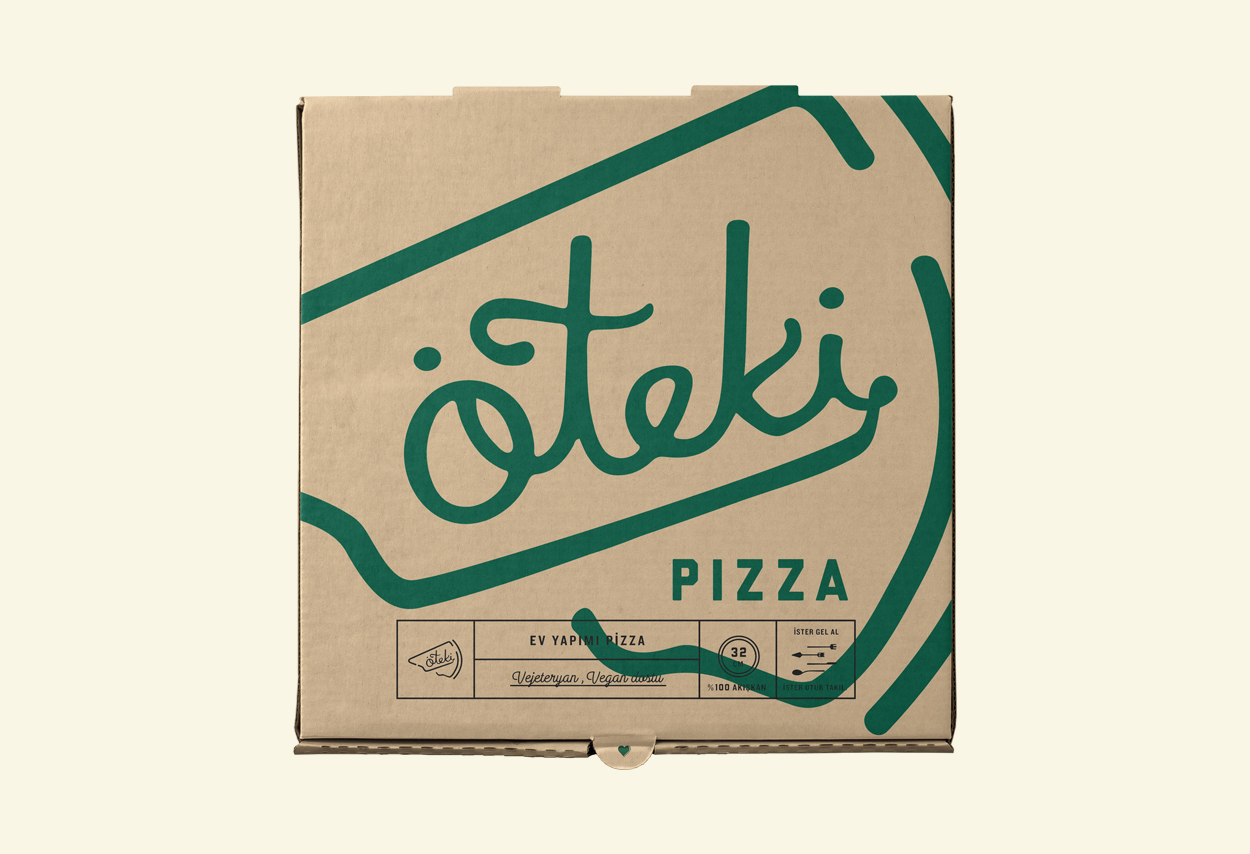 Brand Design for Öteki Pizza World Brand Design Society