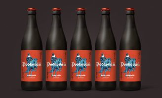 Packaging Design for Podkova Beer Brand from Czech