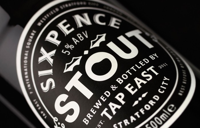 MIDDAY STUDIO – Tap East Brewery, Sixpence Stout
