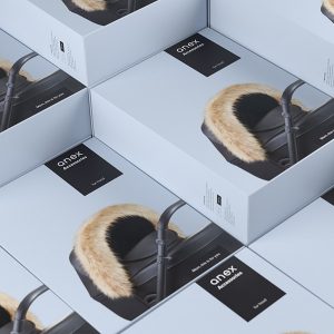 Minimal Packaging Design for Pram Brand Accessories