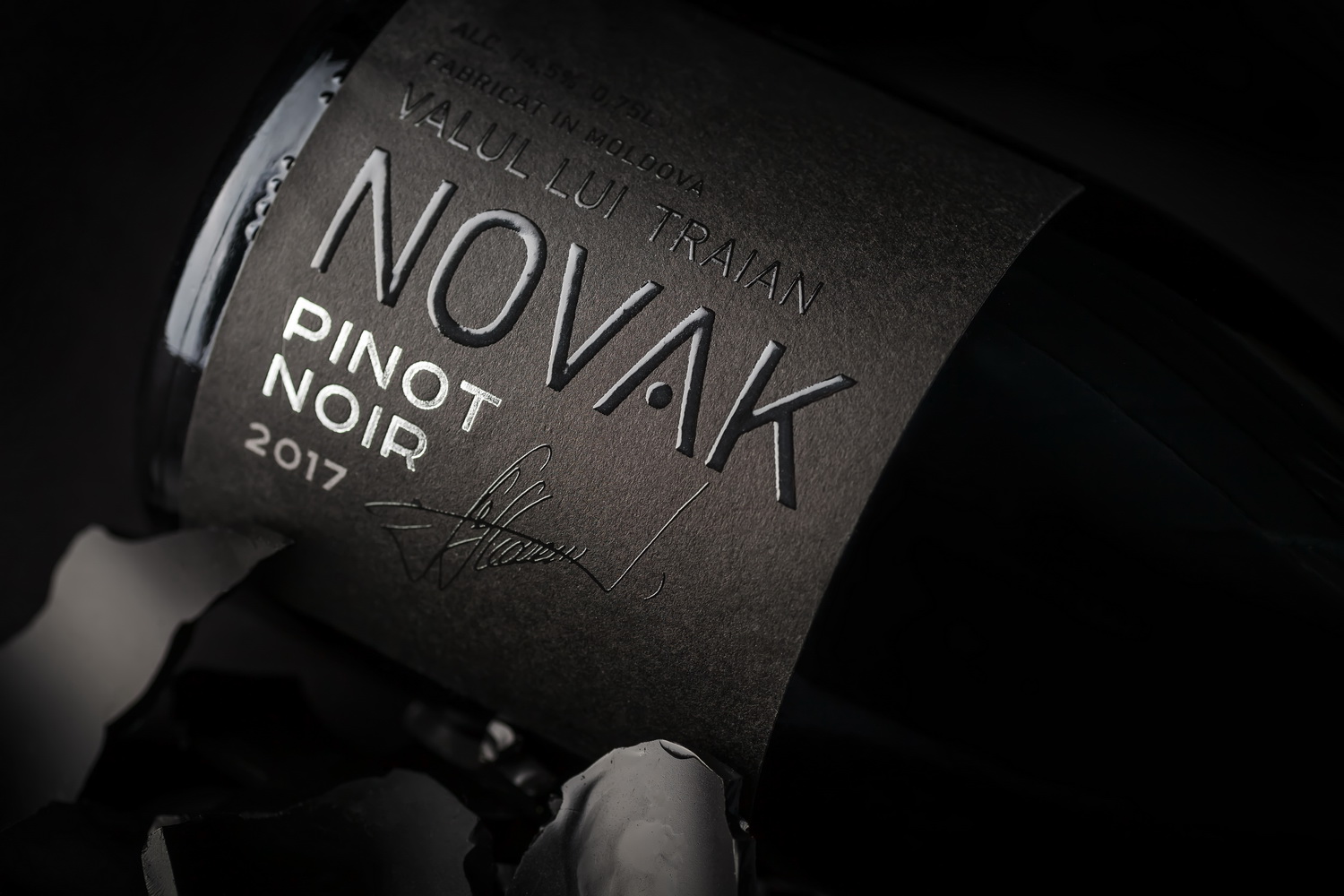 Limited Wine Label Design – Novak Pinot Noir