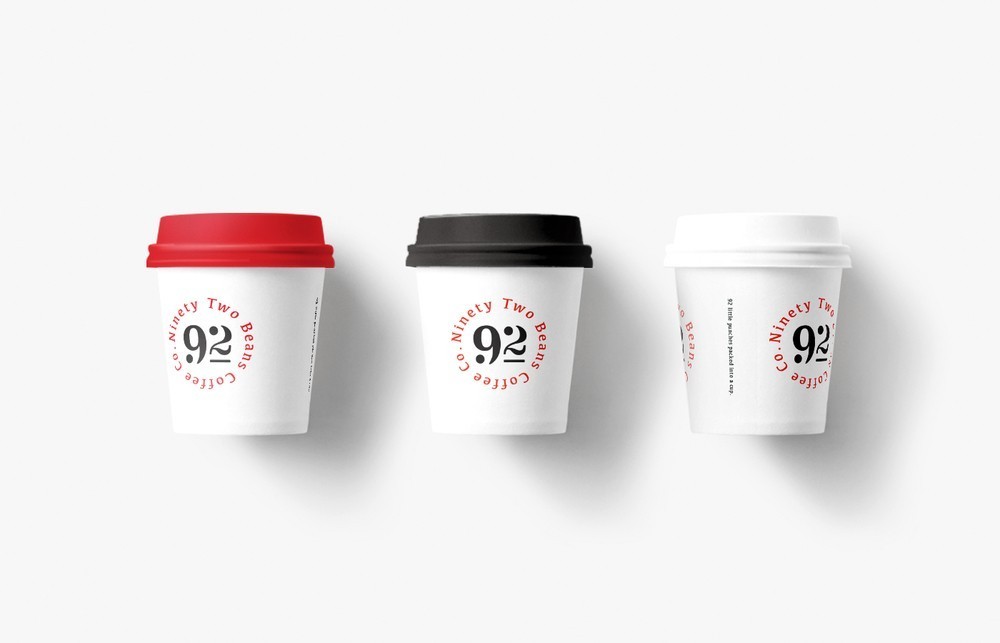 485 Design – 92 Beans Coffee Identity
