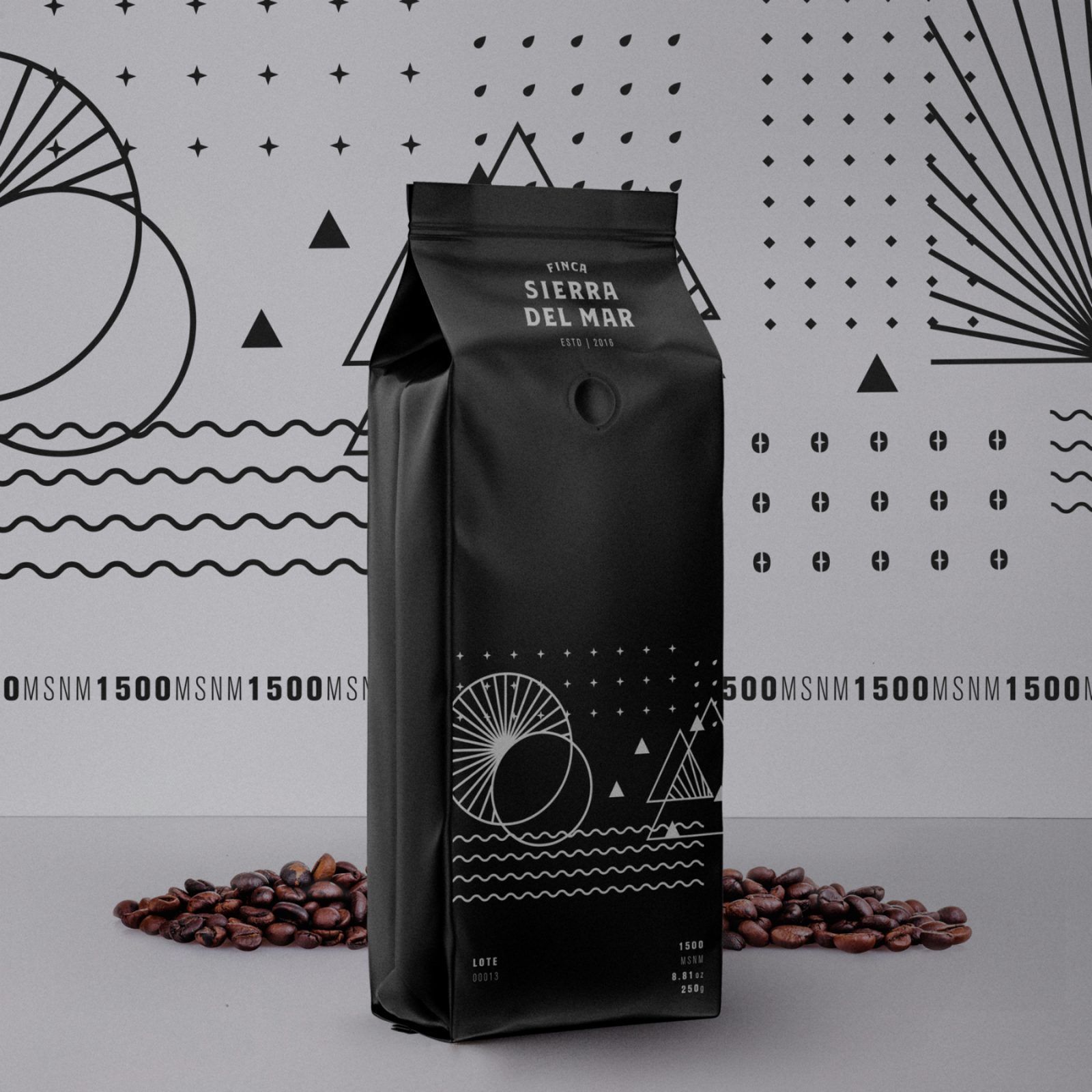 Packaging of a Coffe Brand Finca Sierra del Mar
