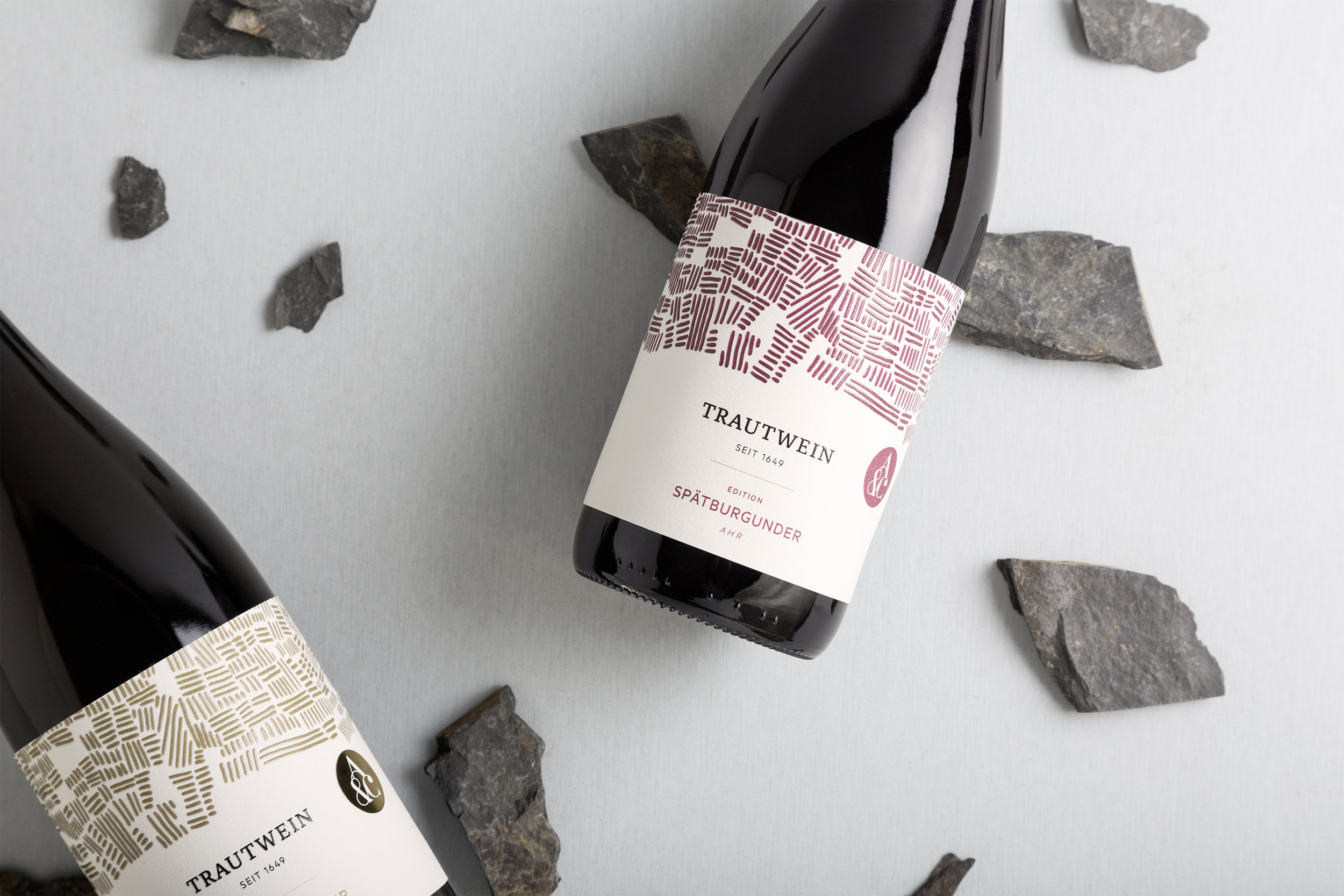 New Brand and Print Design for the Winery in Germany