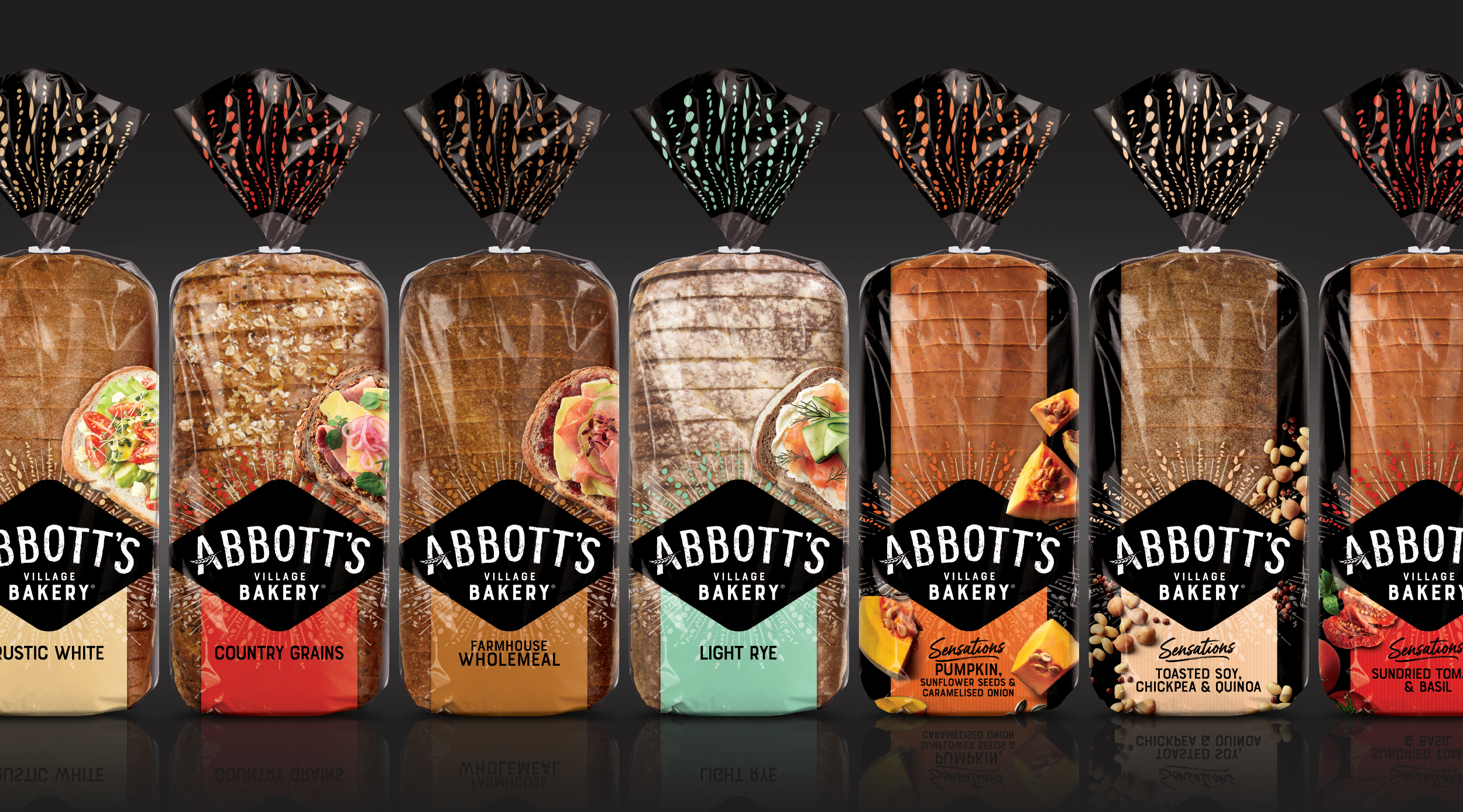 Abbott's Village Bakery Redesign for Premium Supermarket Category