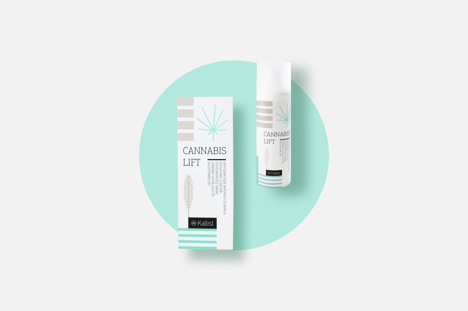 Brand and Packaging Design for Face Lift Cream CANNABIS LIFT