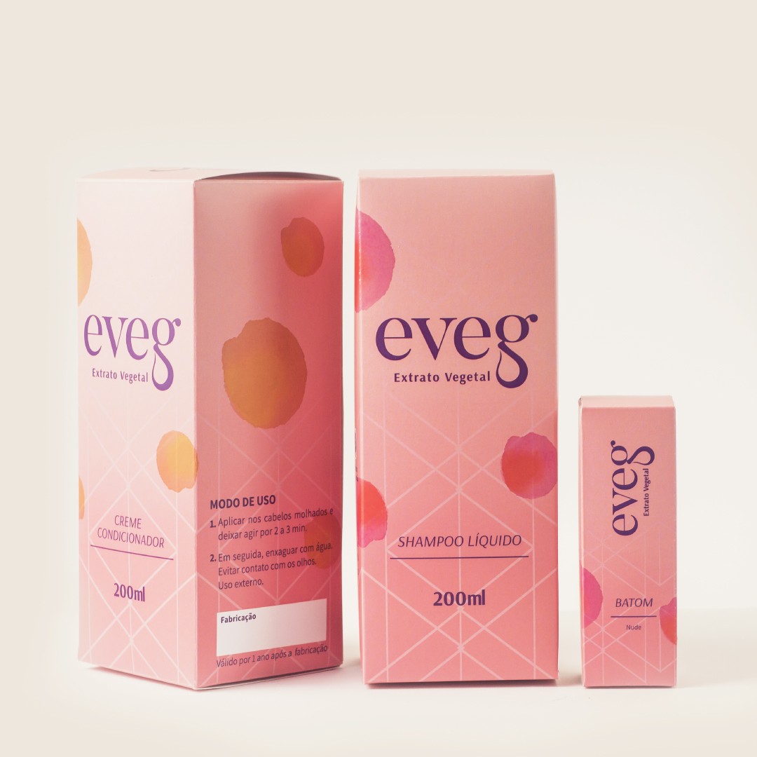 Visual Identity for Eveg Cosmetics