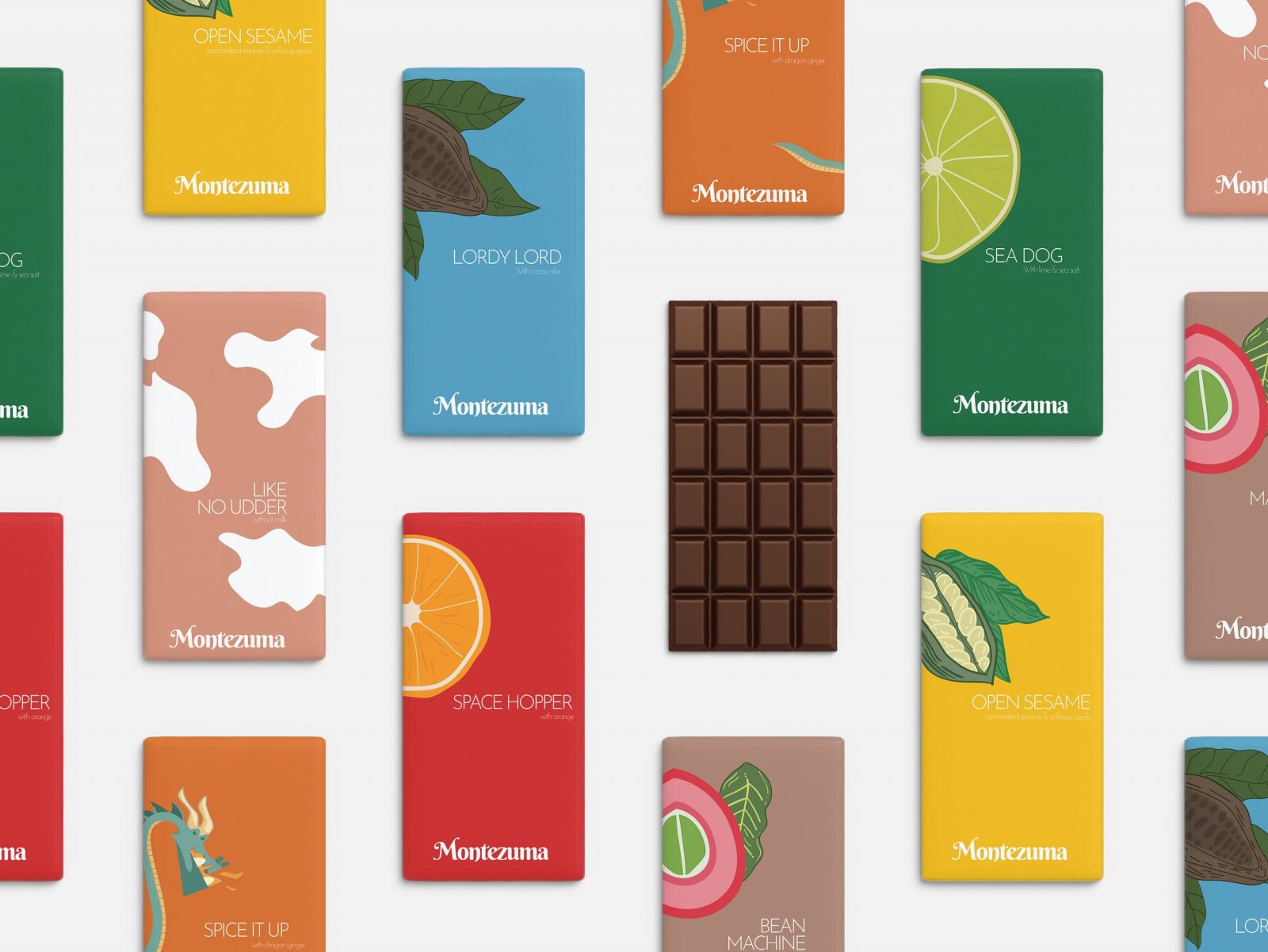 Montezuma Chocolate Rebranding