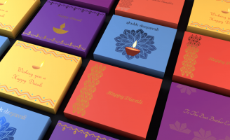 Diwali Gift Card Packaging for Amazon India