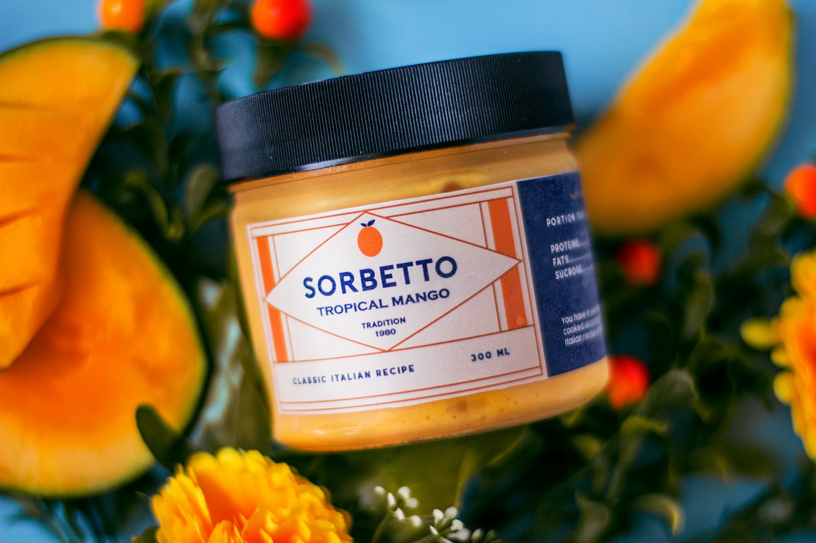 Packaging Design for Italian Ice Cream Sorbetto