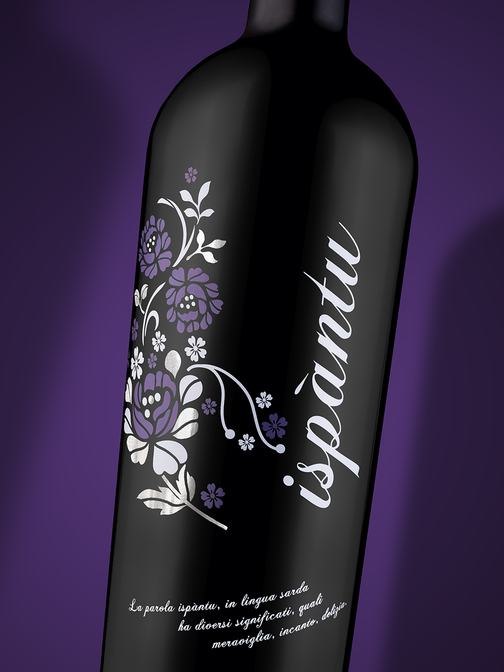 Elegant Paperless Wine Graphic Design
