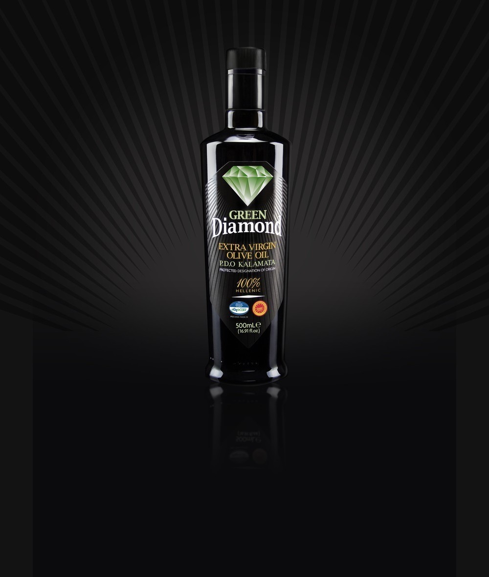Aspa Chroneou | Brand Identity Design – Green Diamond Olive Oil