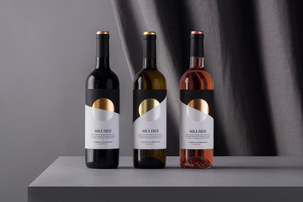 Brand Redesign and Label Design for Solà Fred Wines