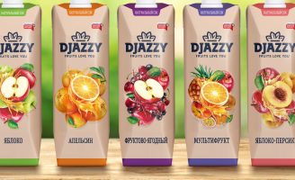 Break Design Has Developed the Packaging Design for Djazzy a New Juice Brand