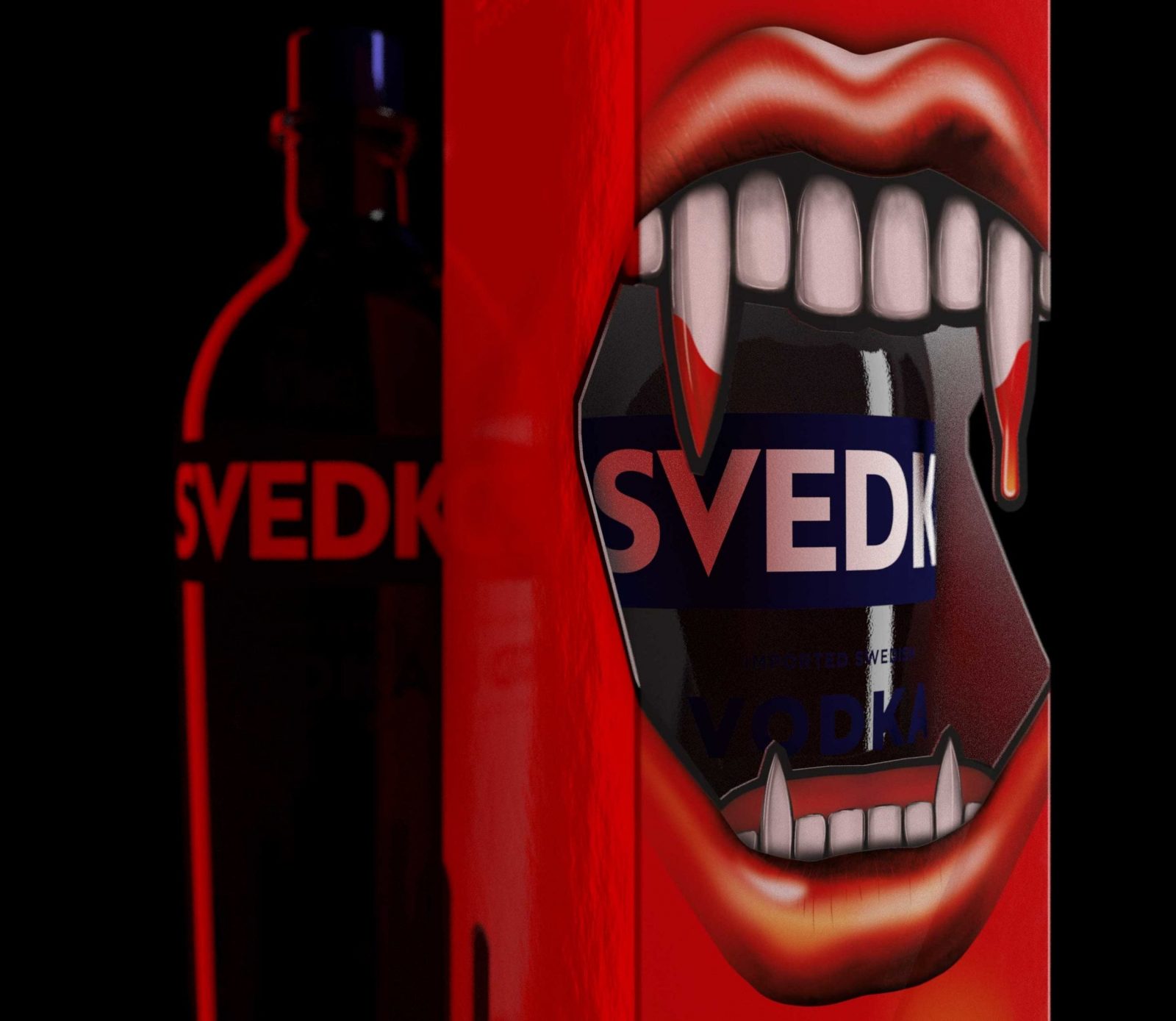 Self Published Limited Edition Design for Svedka Vodka Brand