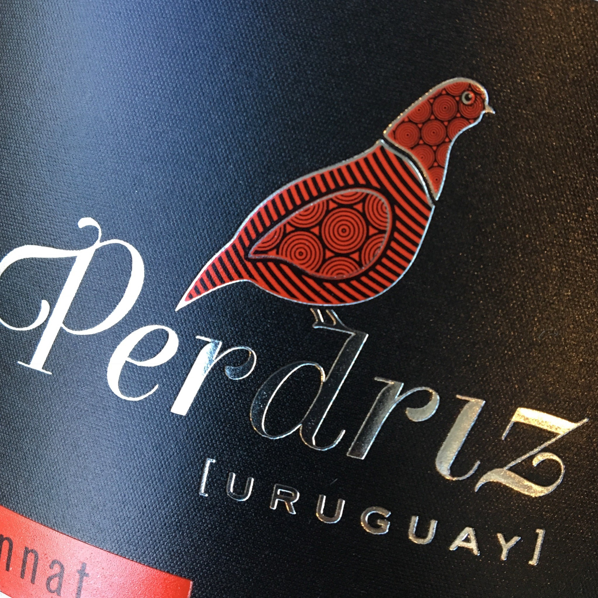 Simple and Ethnic Uruguayan Wine Label