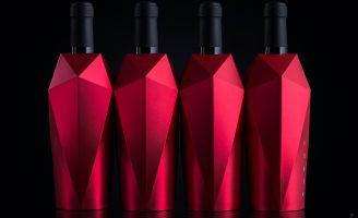 Pomegranate Wine Unique Packaging