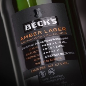Solutions Branding & Packaging Design – Beck’s Premium Beer Trio