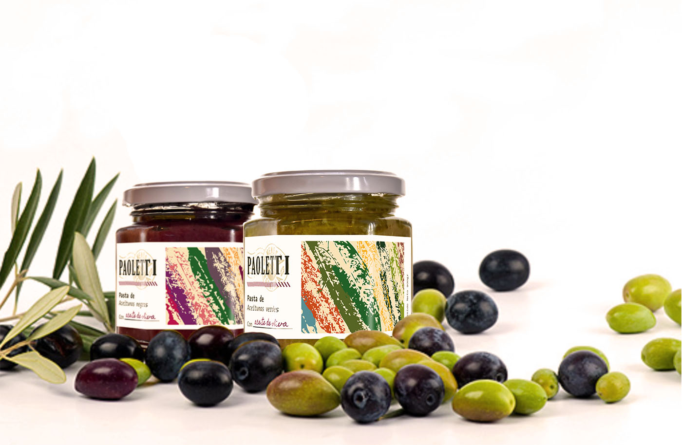 Paoletti Olive Products Packaging Design