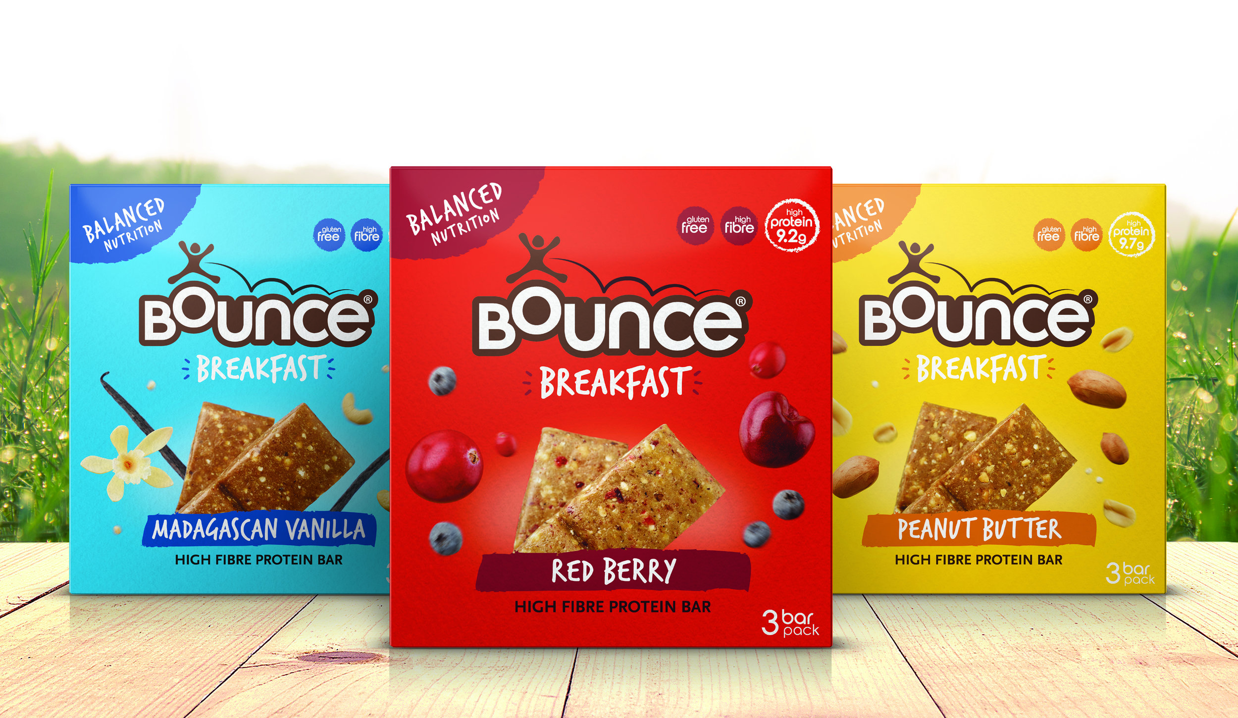 Brand and Packaging Design Gives Breakfast Added Bounce