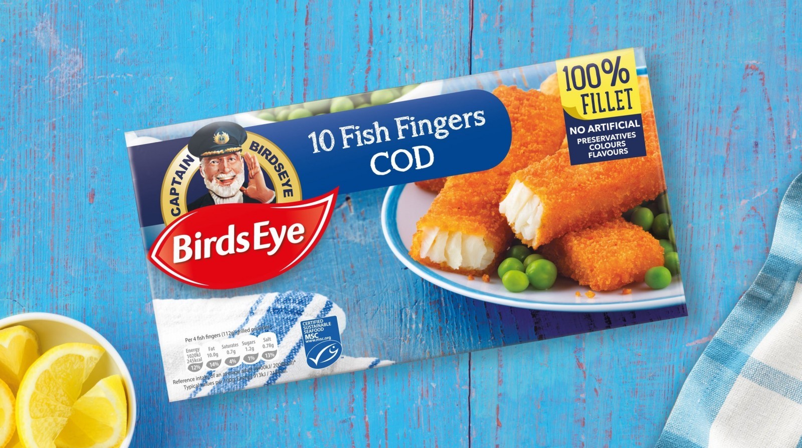 Brandon – Birds Eye’s Great British fish fingers redesign
