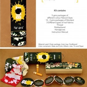 Sumedh Vartak, Yashna Jhamb, Pooja Dholakia, Students of MIT Institute of Design, Pune, India. – BLOT, Natural Dye Packaging