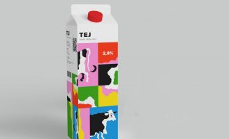 Fictive Milk Packaging Design