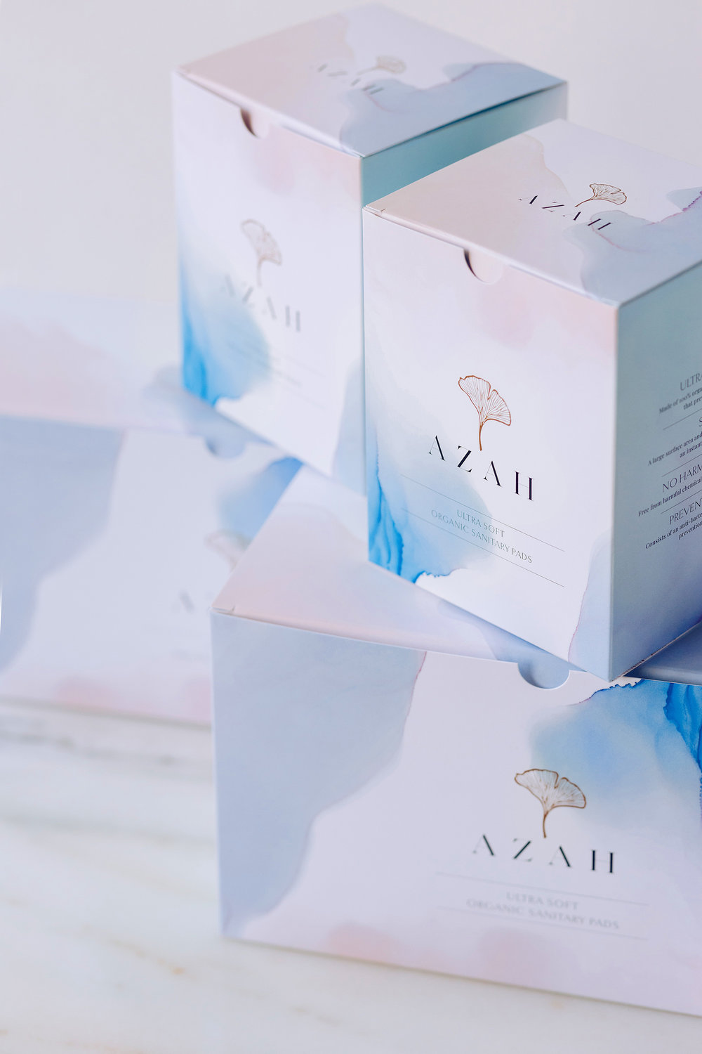 Brand and Packaging Design for 'Azah Care' Sanitary Pads - World Brand  Design Society