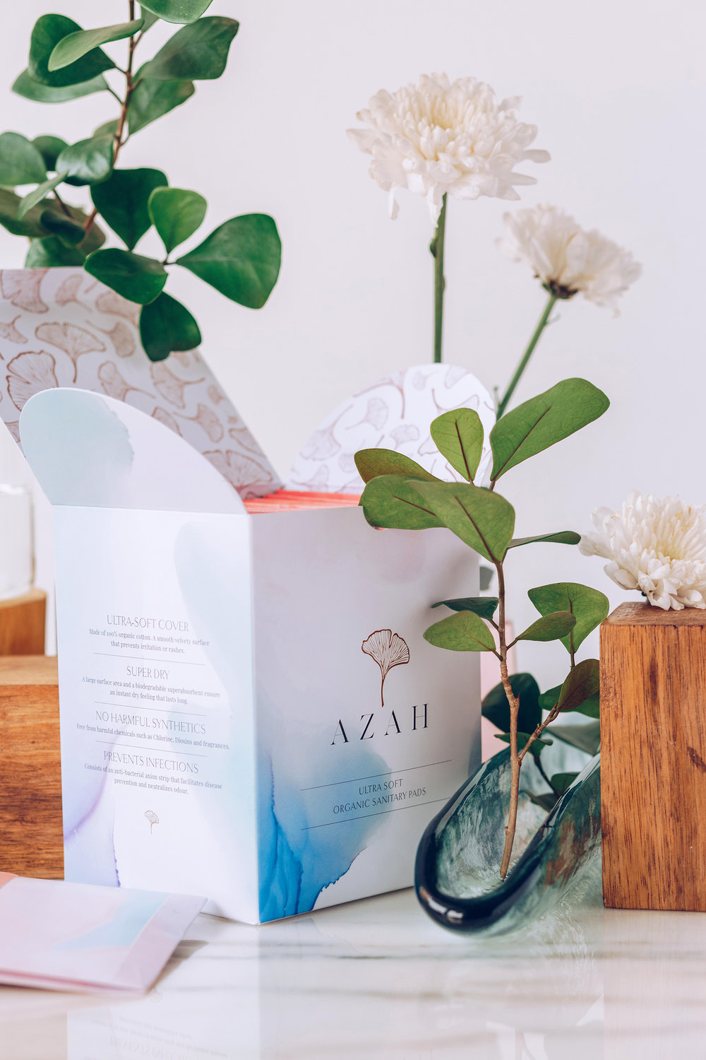 Brand and Packaging Design for 'Azah Care' Sanitary Pads - World Brand  Design Society