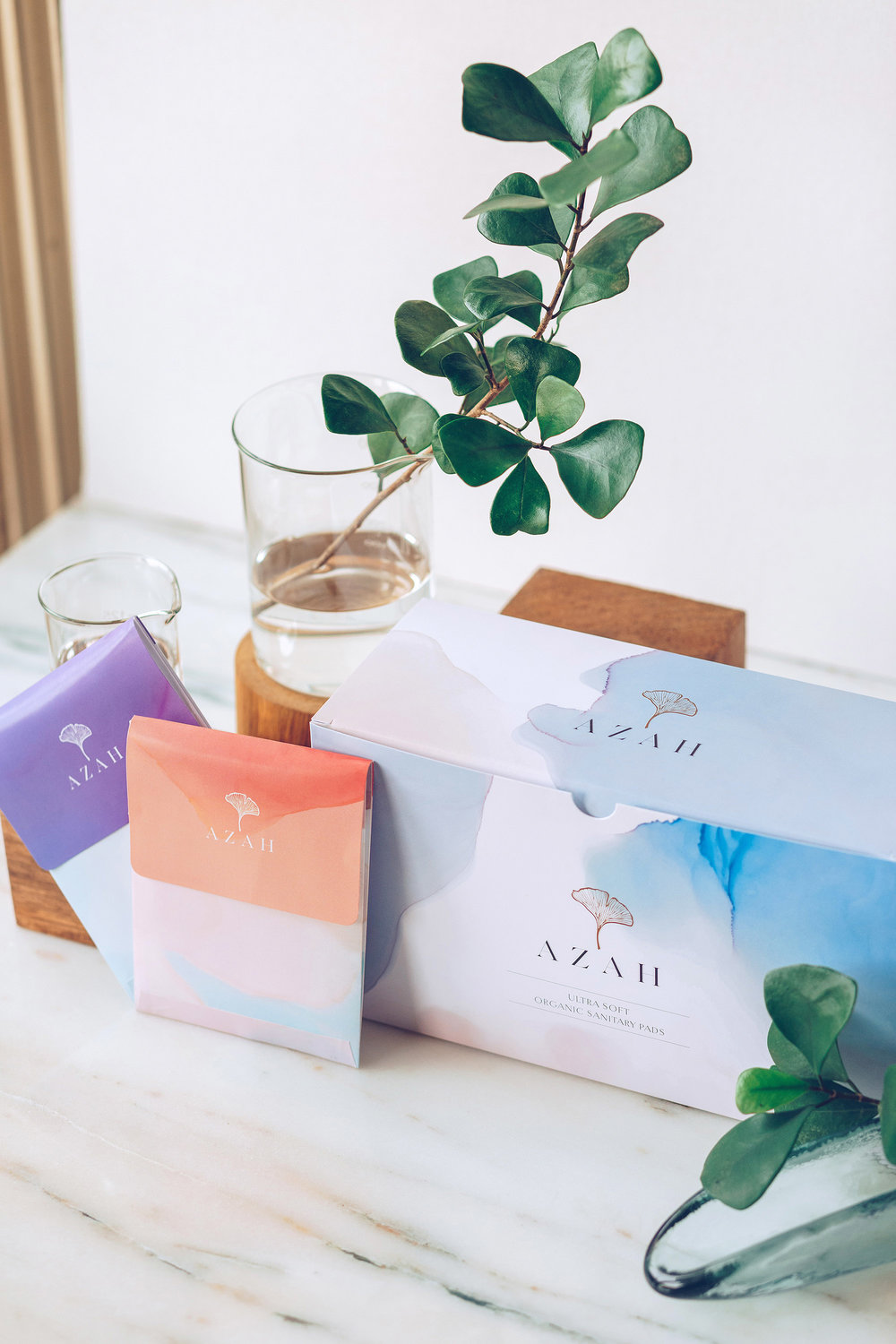 Brand and Packaging Design for 'Azah Care' Sanitary Pads - World Brand  Design Society