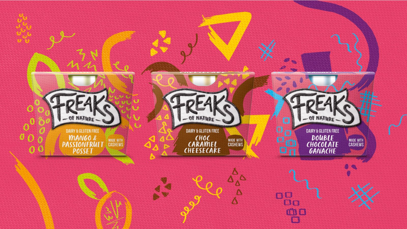Freaks of Nature Bold and Distinctive Redesign of all Touchpoints