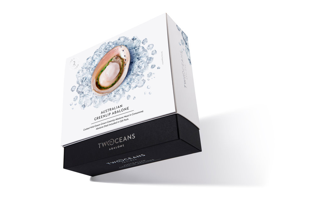 Branded Packaging Design for Two Oceans Abalone Gift Box from South ...