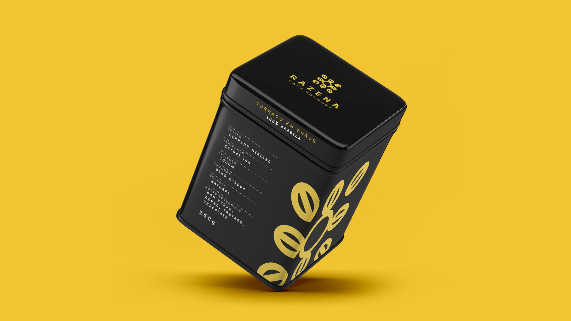 Branding and Packaging Design for Razena Café