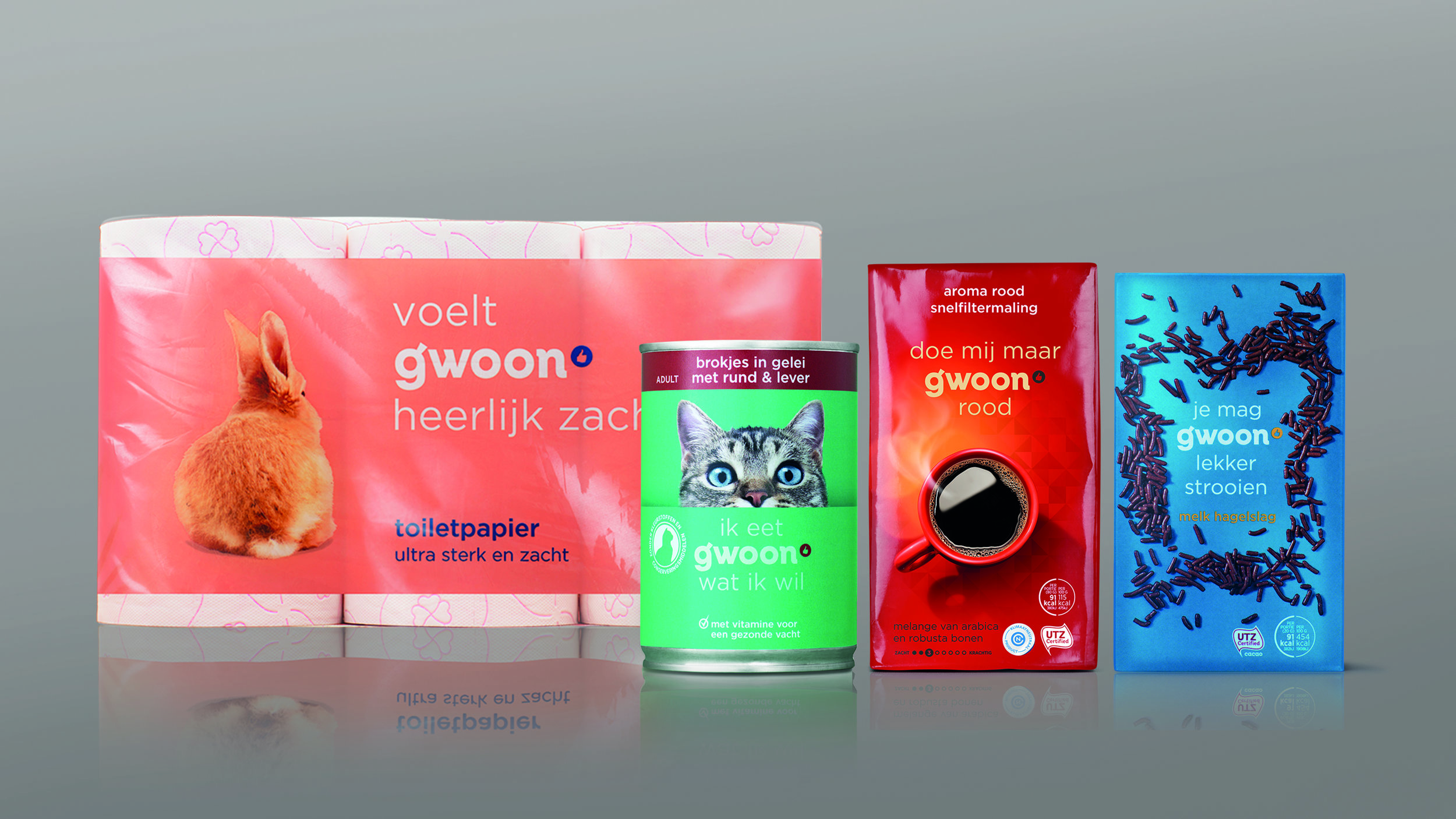 Dutch Bold and Colourful New Brand Replaced Thirteen Existing Private Labels