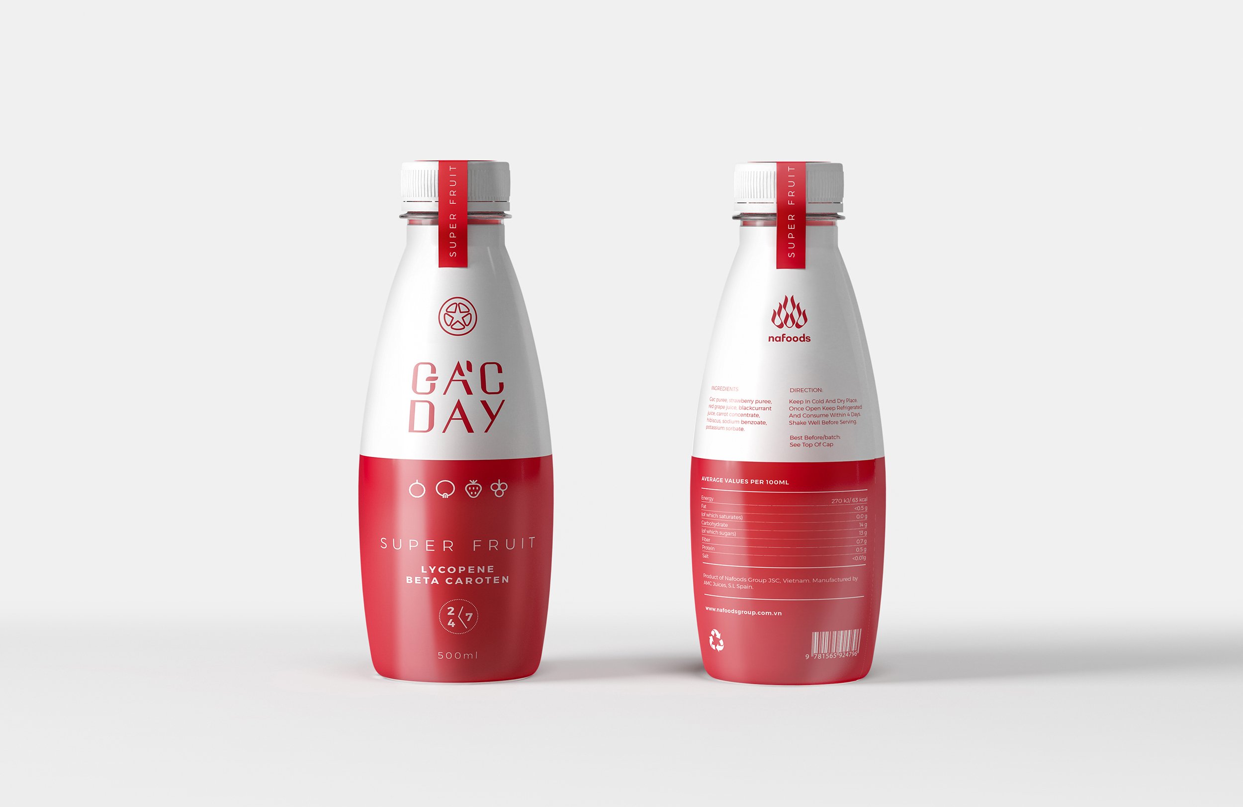Packaging Design for Vietnam Daily Nutrition Drink