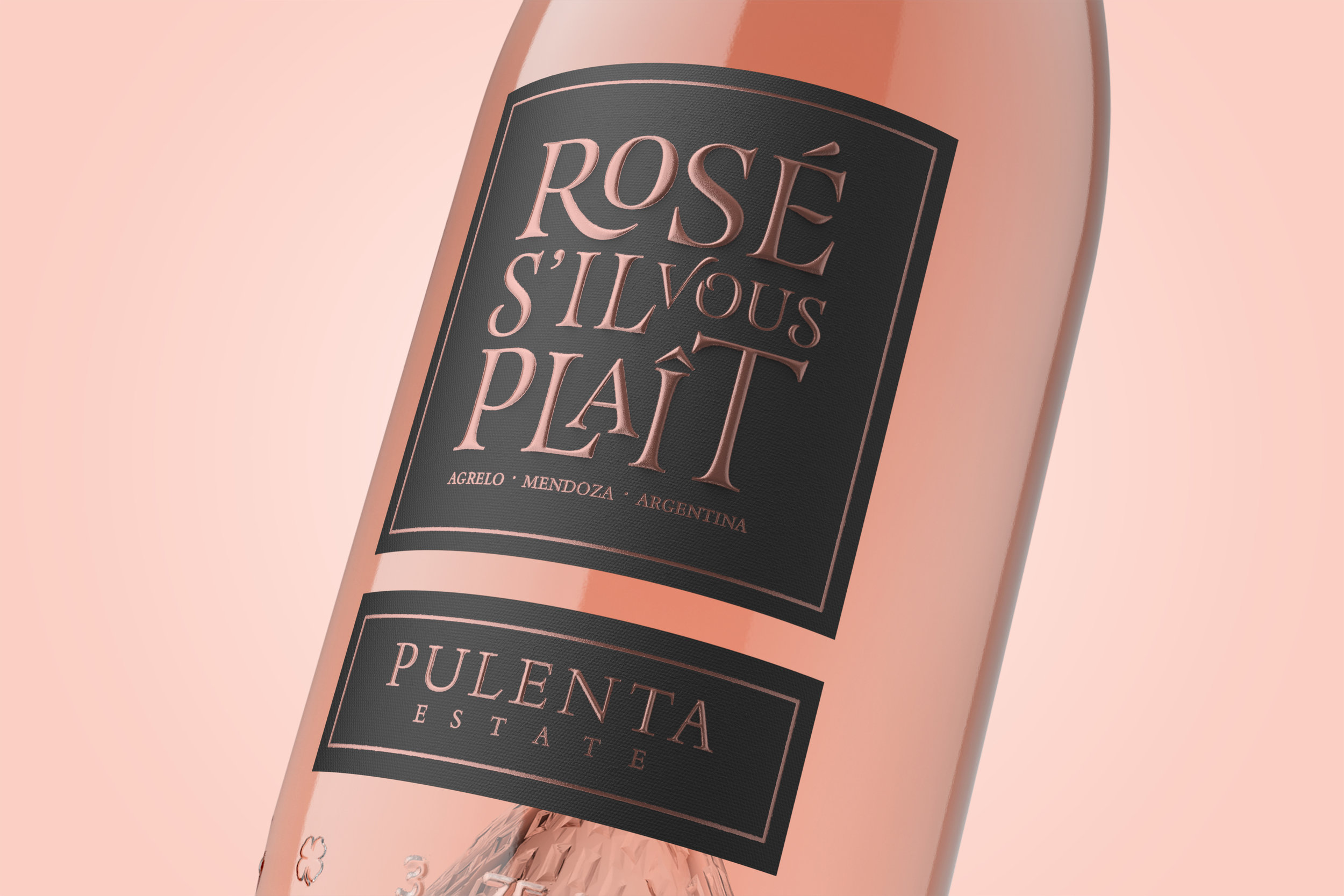 Wine Packaging for Pulenta Estate Winery of Argentina