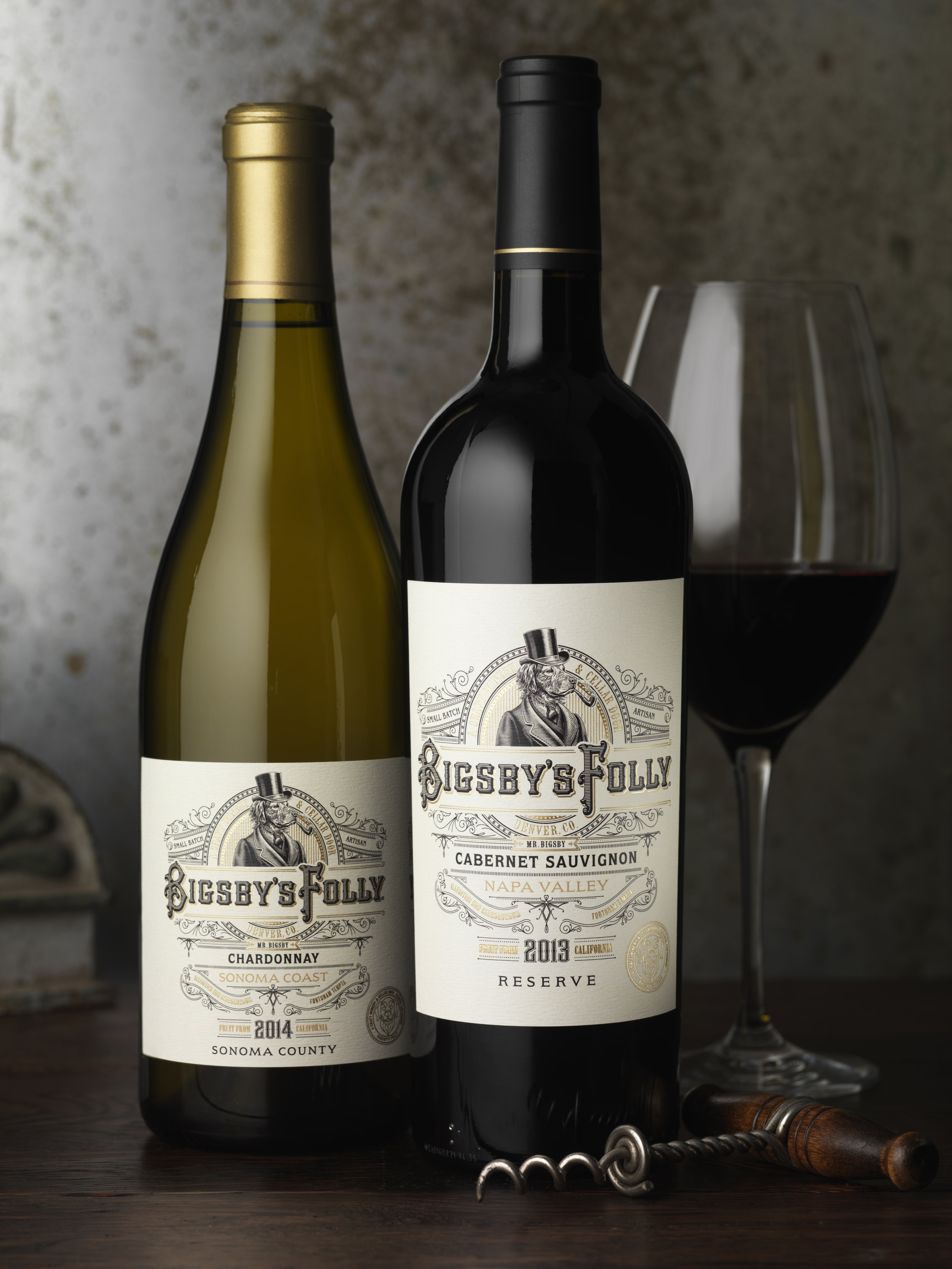 CF Napa Brand Design for Bigsby’s Folly Winery